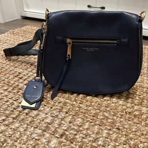 Navy blue Marc Jacobs crossbody purse